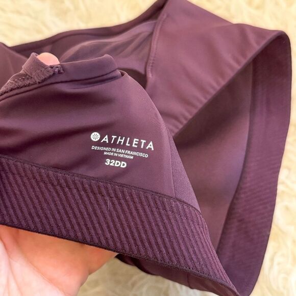 ATHLETA Advance Sports Bra - Agate Purple | Size 32DD - Picture 6 of 8